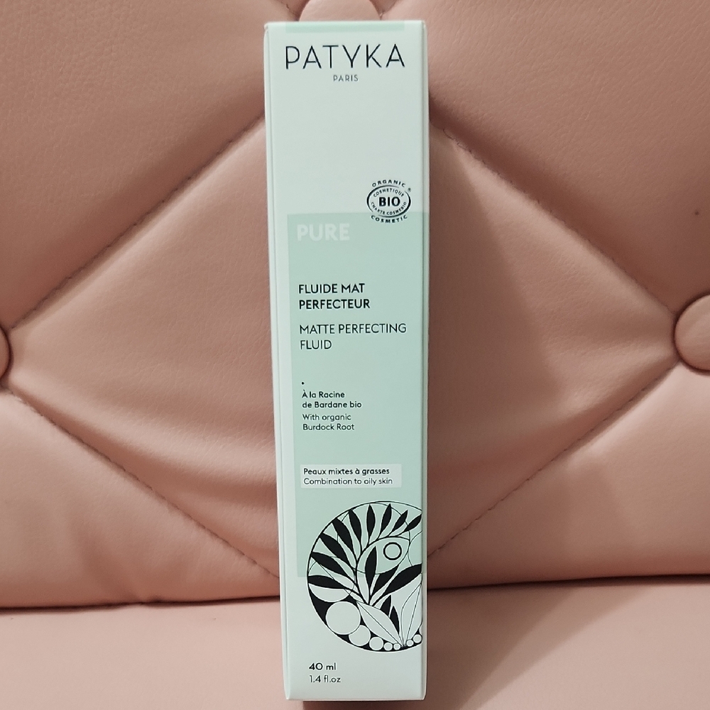 Patyka Paris Pure Matte Perfecting Fluid 40ml | NWT | Organic Skincare